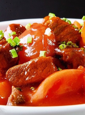 Stewed Beef Brisket with Tomatoes