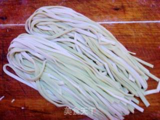 Full of Love-two-color Hand-rolled Noodles with Meat Sauce recipe