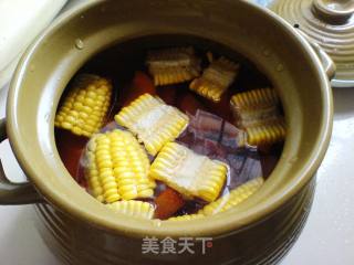 Pork Spine Corn Carrot Soup recipe