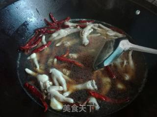 Boil Chicken Feet One by One recipe