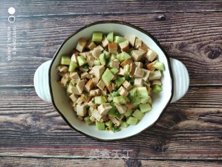 Vegetarian Chicken with Cucumber recipe