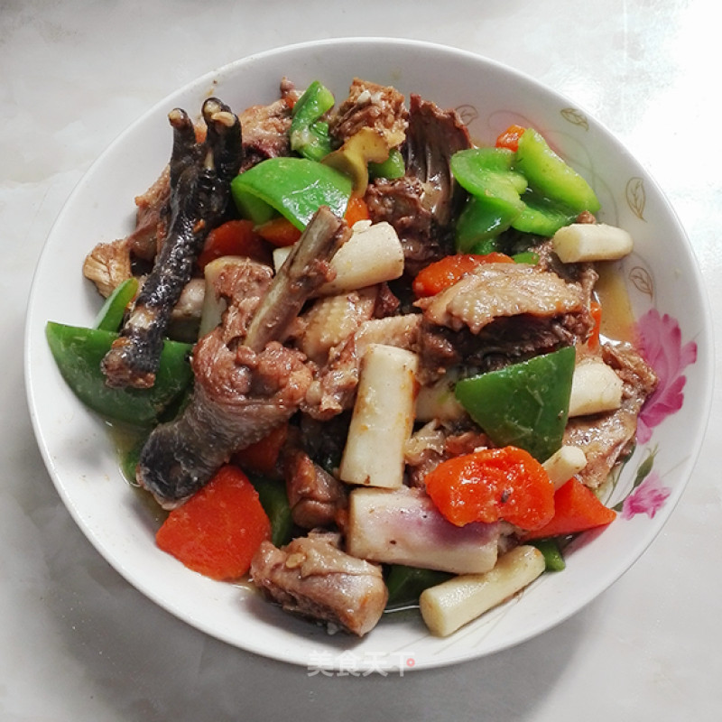 Stewed Chicken with Yam recipe