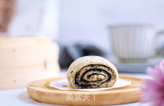 Tartary Buckwheat and Black Sesame Steamed Buns recipe