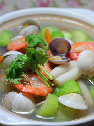 Seafood Vegetable Soup recipe
