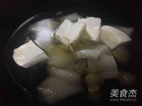 Pickled Vegetables Tofu Shabai Soup recipe