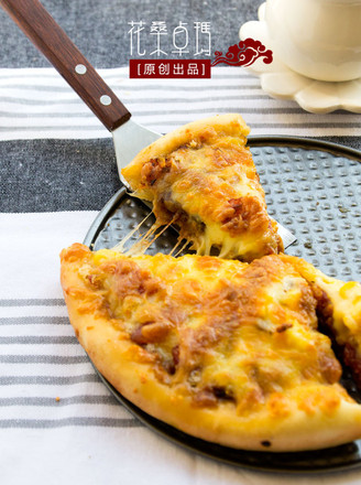 Tuna Sausage Pizza recipe