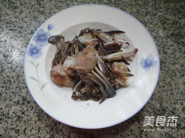 Round Clams Boiled Crab recipe