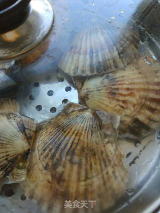 Steamed Scallops recipe