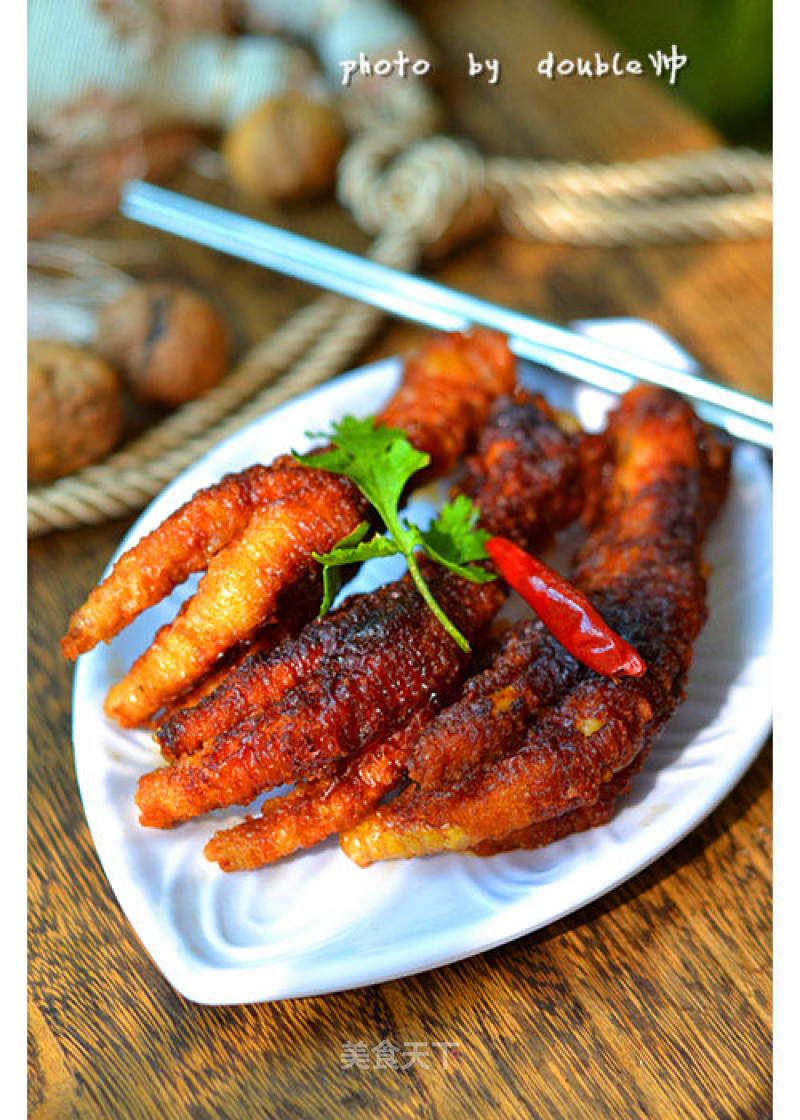 Braised Plate【tiger Skin and Chicken Feet】 recipe