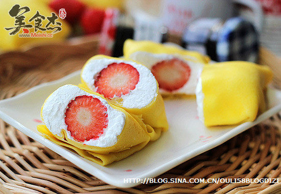 Strawberry Pancake recipe