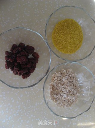 Red Date Millet Oatmeal recipe