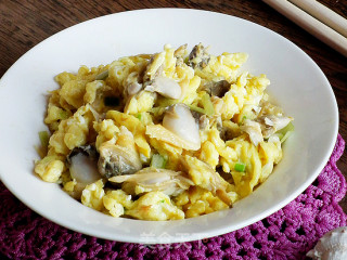 Clam Slippery Egg recipe