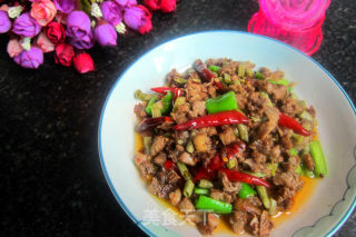 Fried Duck with Salted Beans recipe