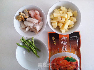 Cute Cat Curry Seafood Rice recipe