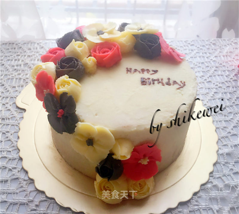 Decorated Birthday Cake recipe