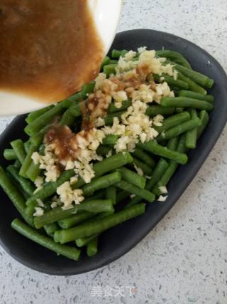 Carob with Garlic Sesame Sauce recipe