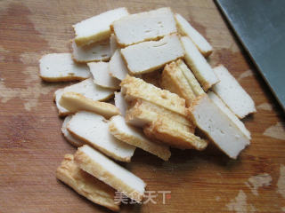 Stir-fried Rice White with Green Pepper Fish Tofu recipe