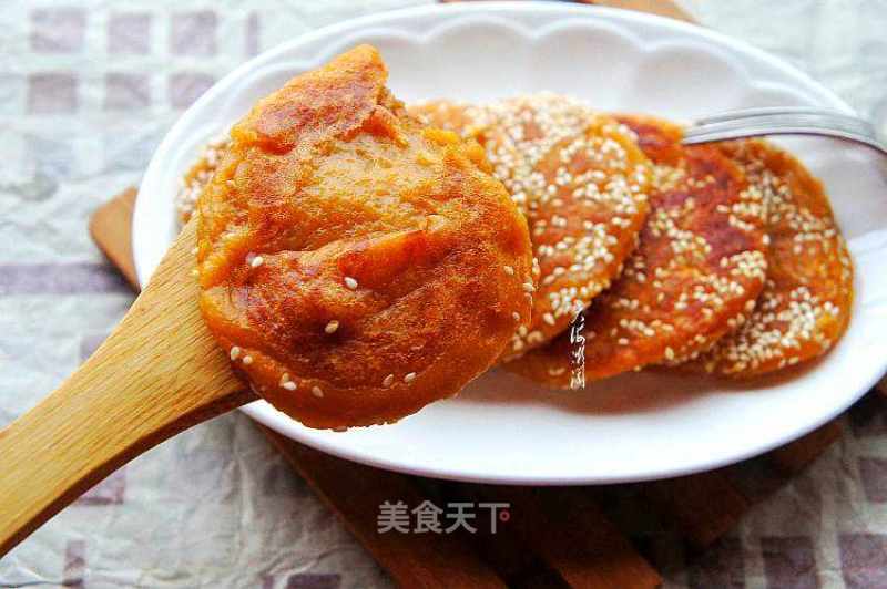 Persimmon Glutinous Rice Noodle Cake recipe