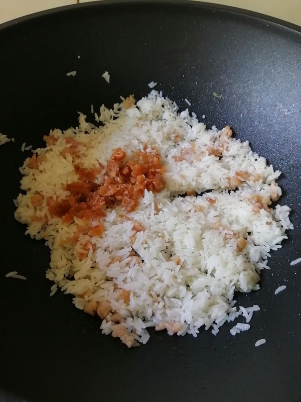 Simple and Delicious~~ Fried Rice with Minced Meat recipe