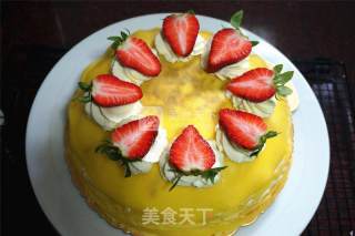 Strawberry Mille Cake recipe