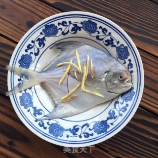 Steamed Pomfret recipe