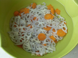 Mixed Lotus Root Slices recipe