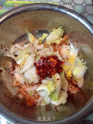 Refreshing Spicy Cabbage recipe