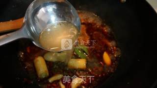 Spicy Hot Pot with Chicken Soup and Mixed Vegetables recipe