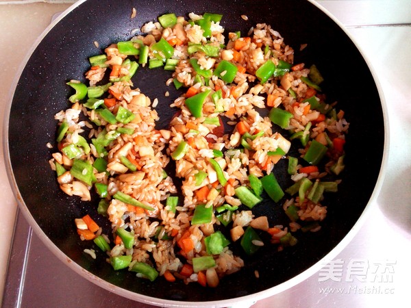 Salmon Fried Rice recipe