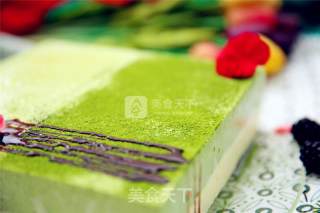 #aca烤明星大赛# Matcha Mousse Cake recipe