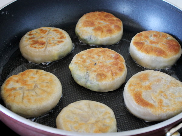Vegetarian Sanxian Pie recipe
