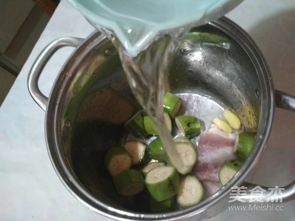 Raw Plantain Pork Soup recipe