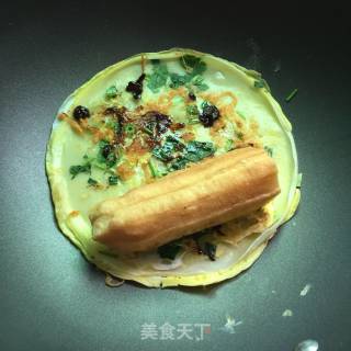 You Tiao Chili Sauce Pork Floss Rolls recipe