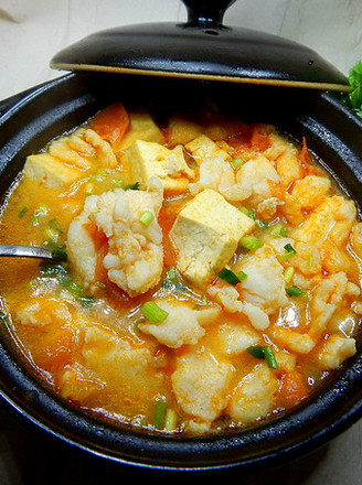 Tomato Tofu Fish Fillet Soup