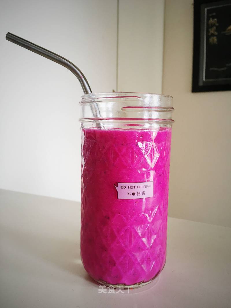 Dragon Fruit Milkshake recipe
