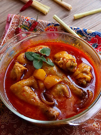 Hometown Chicken Curry-making Hometown Dishes in Guangbo Oven recipe