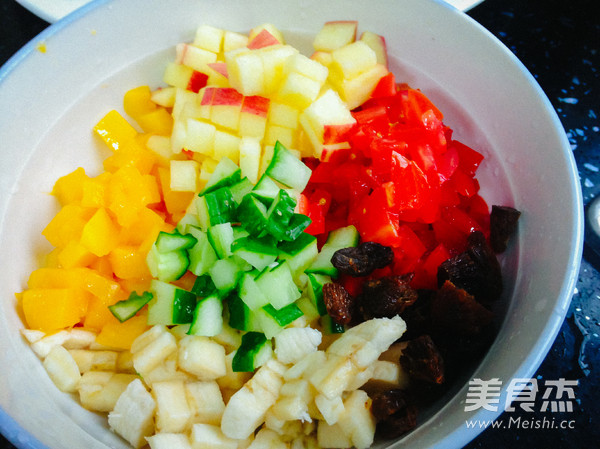 Bamboo Reports Peace-creative Fruit Salad recipe