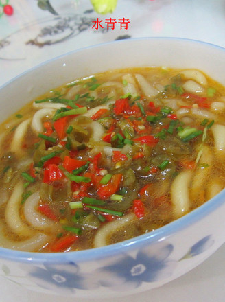Hot and Sour Potato Soup Noodles