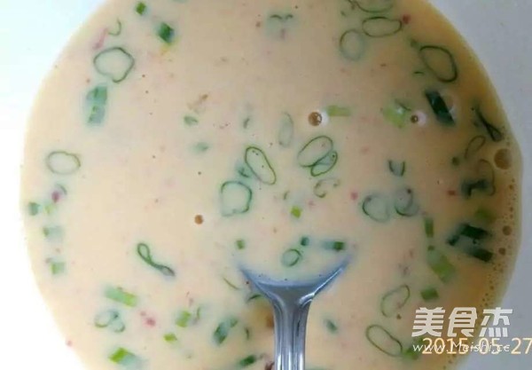 Steamed Custard with Shrimp Paste recipe