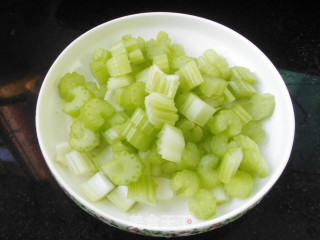 Peanuts Mixed with Celery recipe