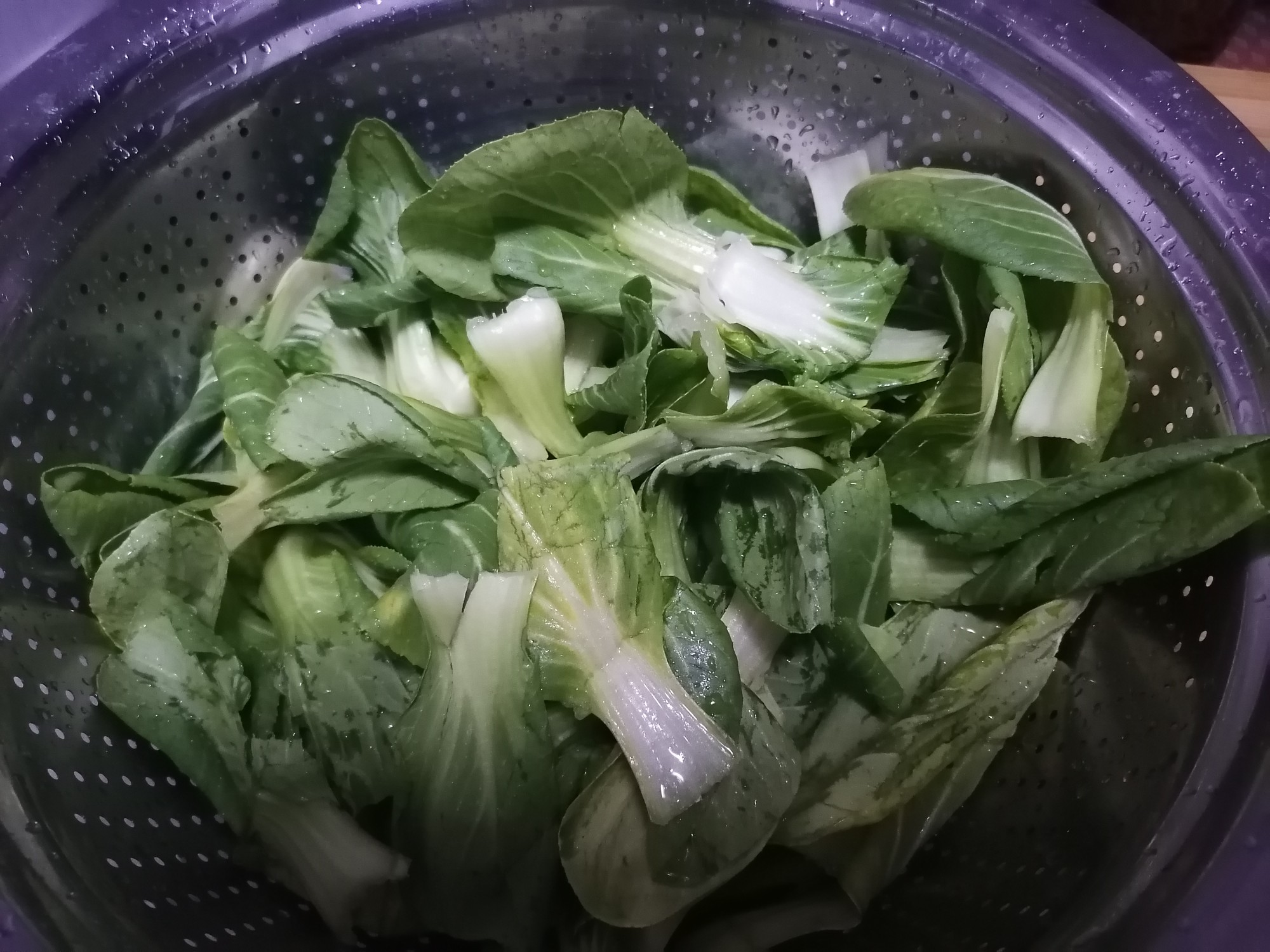 Rape Fried Bean Tendon recipe