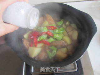 Potato Roasted Chicken Wings recipe