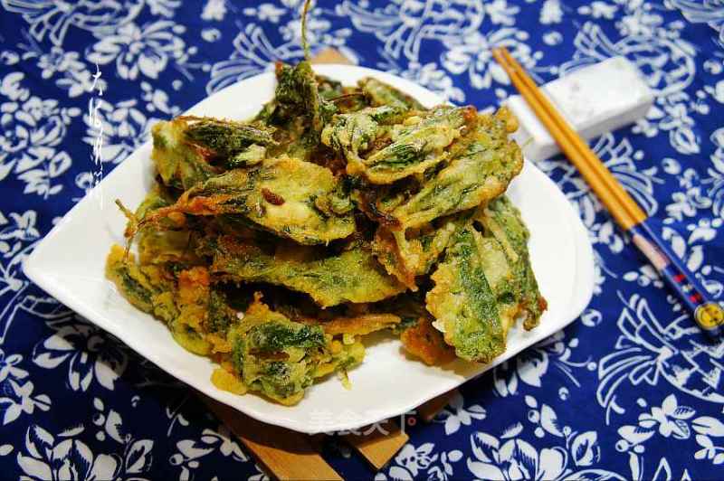 Fried Acanthopanax Leaves