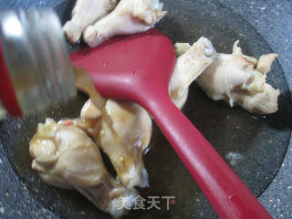 Roasted Chicken Wing Roots with Shiitake and Yuba recipe