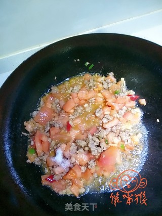 Minced Pork and Bean Soak recipe