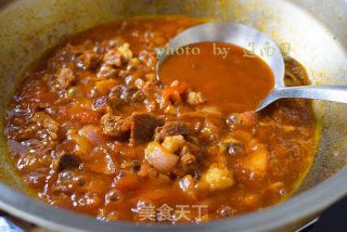 Tomato Beef Noodle recipe