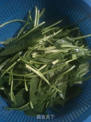 Garlic Spinach recipe