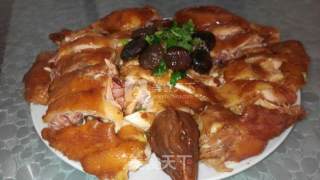 Mushroom Oil Chicken recipe