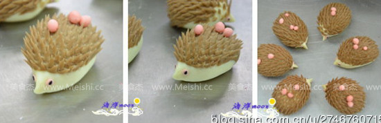 Little Hedgehog Bun recipe