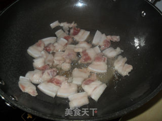 Stir-fried Pork Belly with Tofu recipe